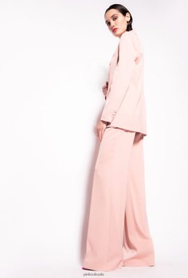 Casual Trousers | Pinko Glossy flared trousers CAMEO ROSE FTB64L738 Pinko Bags Uk