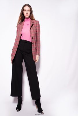 Casual Trousers | Pinko Loose-fitting stretch trousers LIMO BLACK FTB64L781 Pinko Dress Uk