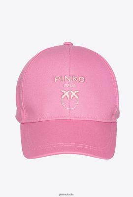 Hats | Pinko Love Birds baseball cap CONVOLVULUS PINK FTB64L1263 Pinko Bags Uk