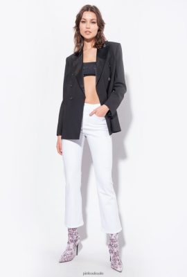 Jeans | Pinko Power bull bootcut jeans BRIGHT WHITE FTB64L877 Pinko Dress Uk