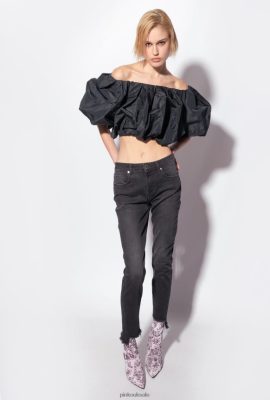 Jeans | Pinko Skinny denim jeans LIMO BLACK FTB64L867 Pinko Bags Uk