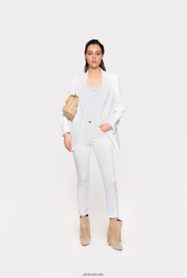 Jeans | Pinko Skinny stretchy denim jeans BRIGHT WHITE FTB64L882 Pinko Bags Uk
