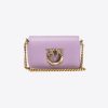 Microlove Bags | Pinko Micro Love Bag Click Simply IRIS-ANTIQUE GOLD FTB64L1223 Pinko Uk