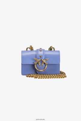 Microlove Bags | Pinko Micro Love Bag Icon Simply LAVENDER-ANTIQUE GOLD FTB64L1211 Pinko Uk