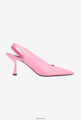 Shoes | Pinko Nappa leather slingbacks SEA PINK FTB64L1084 Pinko Dress Uk