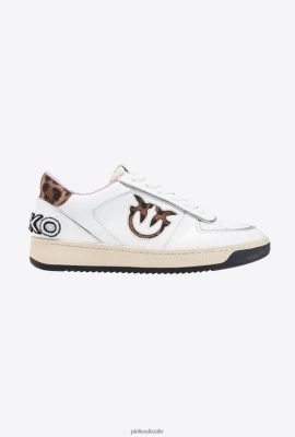 Sneakers | Pinko Sneakers with inserts MULT. WHITE/BEIGE FTB64L1065 Pinko Bags Uk