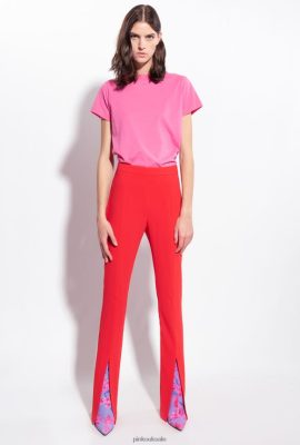 T-Shirt | Pinko T-shirt with micro HOT PINK FTB64L409 Pinko Dress Uk